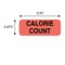 Nevs Calorie Count Label 7/8 x 1-5/8" D-0509 - alternate 2